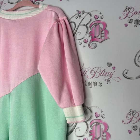Joggles jumper 18MOS vintage heart buttons pastel teddy bears waterwell cute - Picture 8 of 11